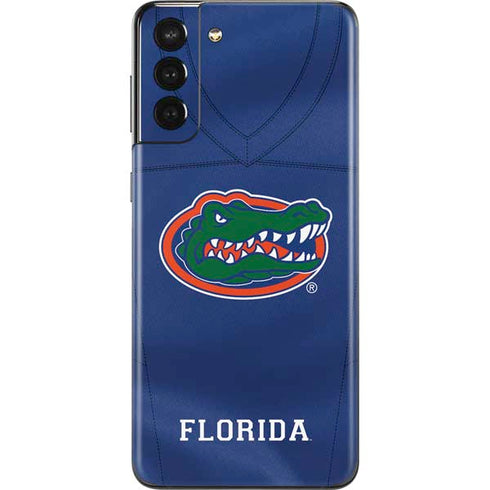 University of Florida Blue Jersey Galaxy S21 Plus 5G Skin